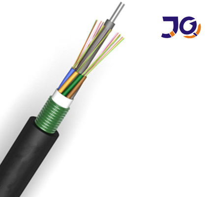 2~144 çekirdekli İletişim Kablosu GYTS G652D Çelik bant veya FRP ile zırhlı Dış Fiber Optik Kablo