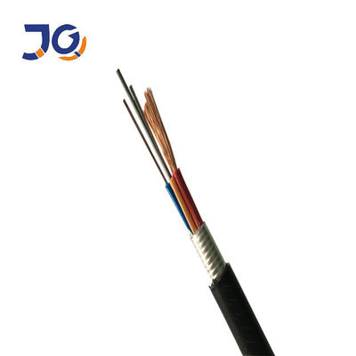 6 Çekirdekli OPLC G652D Kompozit Hibrit Dış Mekan Fiber Optik Kablo