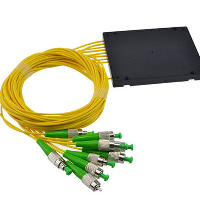 ROHS FC / APC Konektörü 1x16 Yollu Fiber Optik PLC Bölücü