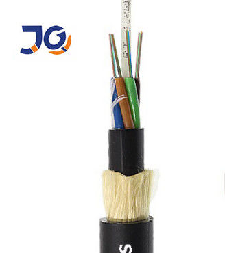 120mm Açıklık Uzunluğu 12 24 Çekirdekli ADSS Fiber Optik Kablo