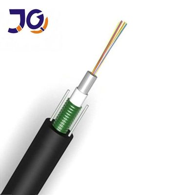 Merkezi Gevşek Zırhlı GYXTW Hava Fiber Optik Kablo 24 çekirdekli