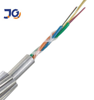 Zırhlı G652d OPGW 24 Çekirdekli Tek Modlu Fiber Optik Kablo