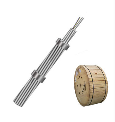 24 36 48 96 144core G655C G652D OPGW Fiber Optik Kablo