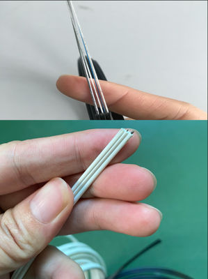 Açık 2 Çekirdekli GJYXCH GJYXFCH FTTH Optik Fiber Kablo