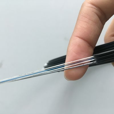 Çelik Tel FTTH Bırak Kablo GJYXFCH 1 2 4 Çekirdek G.657A Fiber