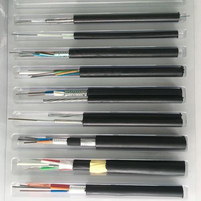 Toplu Lszh Ceket Kendiliğinden Desteklenen Fiber Kablo Tek Mod 1000m Fiber Optic Kablo