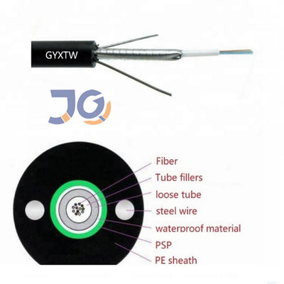 24 Hava Zırhlı Gyxtw G652d 12 Çekirdekli Fiber Optik Kablo