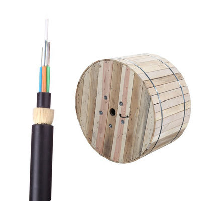ROHS 48 Çekirdekli 96 Çekirdekli ADSS Kendi Kendini Destekleyen Tepegöz İçin Fiber Optik Kablo