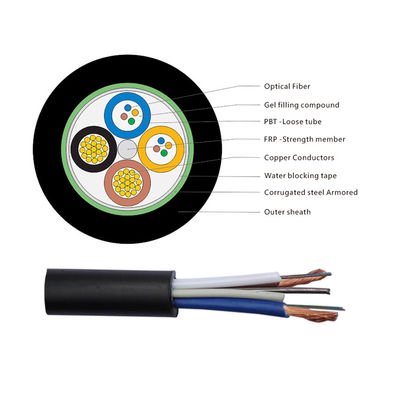 Güç ve veri aktarımı için hibrit optik fiber kompozit düşük voltajlı kablo OPLC