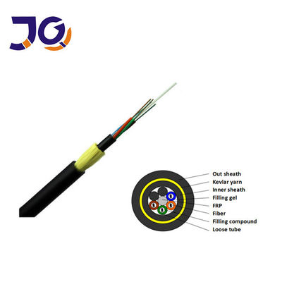 Anten ADSS Fiber Optik Kablo 12 24 48 96 Çekirdek G652D G657A