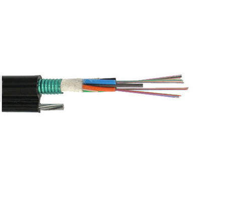GYTC8S Tepegöz Kendinden Destekli Optik Fiber Kablo 24 48 Çekirdek