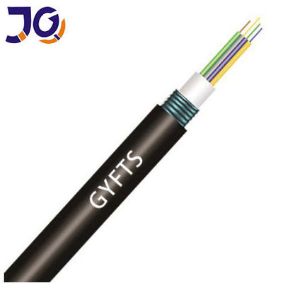 Fiber Kablo GYTS Zırhlı Kanal 24 48 96 144 288 Çekirdek Optik Fiber Kablo