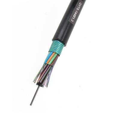 144 çekirdekli Açık Fiber Optik Kablo Tek Modlu G652D Zırhlı GYTS