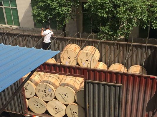 Telekomünikasyon için Açık GYFXTY 2 4 6 Çekirdek Fiber Optik Kablo