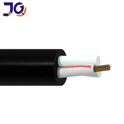 12 çekirdekli kendi kendini destekleyen FRP Menber ASU Mini ADSS Havadan Fiber Optic Kablo 120M Span