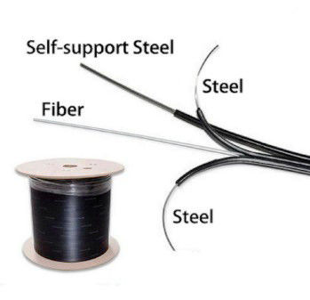 G652D G657A LSZH FTTH Fiber Optik Bırakma Kablosu 1 2 4 Çekirdek