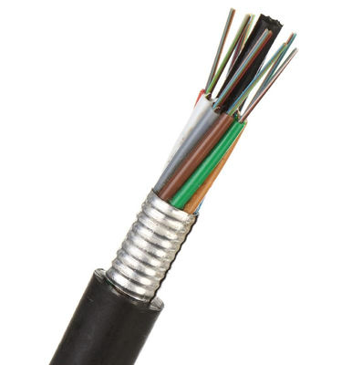 Sıcak satış fiber optica 144 288 çekirdekler Dışarısı Zırhlı Yeraltı su geçirmez Optik Fiber Kablo GYTA 1km 2kmFiyat