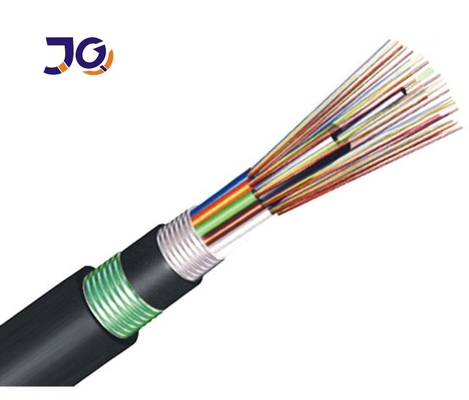 Fiber Kablo GYTS Zırhlı Kanal 24 48 96 144 288 Çekirdek Optik Fiber Kablo