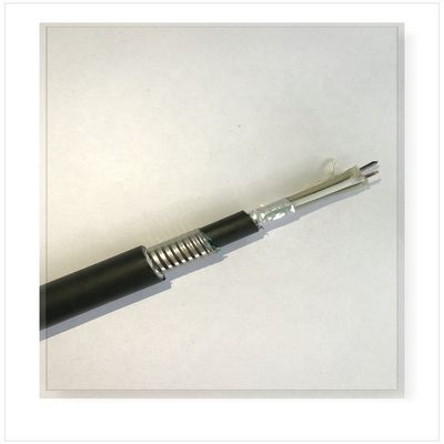 Fiber Kablo GYTS Zırhlı Kanal 24 48 96 144 288 Çekirdek Optik Fiber Kablo