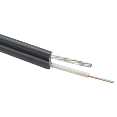 48 Çekirdek Örgülü Çelik Tel Şekil 8 Fiber Kablo PE Kılıf