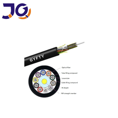 Ağ için GYFTY 24 Çekirdek G652D Hava Fiber Optik Kablo