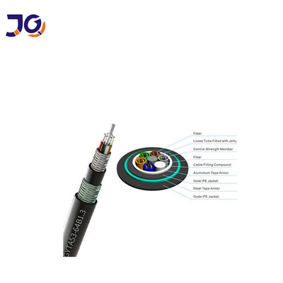 Anti Kemirgen Cam İpliği Tek Yeraltı Fiber Optik Kablo