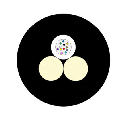 12 Çekirdekli Kendinden Destekli FRP, ASU Kablosu De Fibra Optica 120M Açıklığı Güçlendiriyor