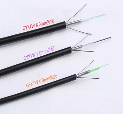 GYXTW G652D Zırhlı Tek Kılıflı 12 Çekirdekli Fiber Optik Kablo Dış Mekan