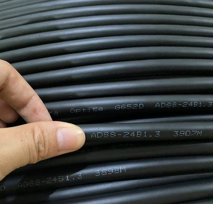 72 Çekirdekli G657A1 ADSS Fiber Optik Kablo, Tüm Dielektrik Kendinden Destekli Kablo