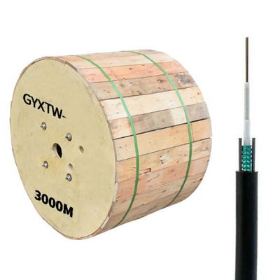 2 4 6 8 24 32 48 84 96 144 288 Çekirdek Zırhlı Fiber Optik Kablo GYXTW Fiber Kablo