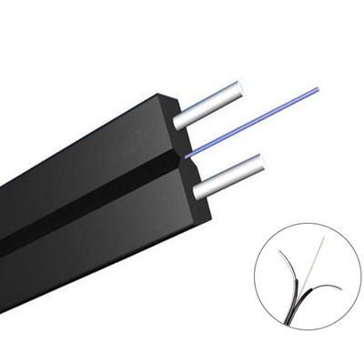 FTTH Optik Fiber Kabloları G652D G657A Fiber 1 2 Core Single Mode GJYXCH/GJXH Drop Kablo