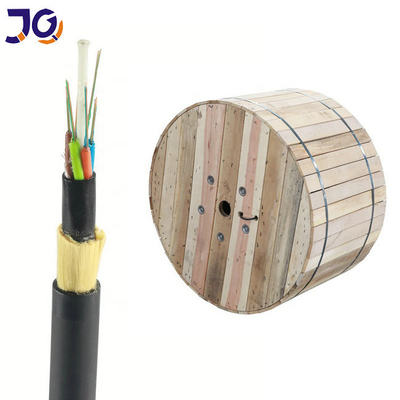 Açıklık 100m 12 Çekirdekli Dış Mekan ADSS Fiber Optik Kablo Anti - Kemirgen