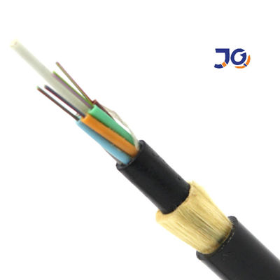 24 Çekirdekli G652D ADSS Fiber Optik Kablo Anten 12 48 96 144 Çekirdekli Haberleşme Kablosu