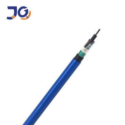HDPE Jacke Dış Mekan Fiber Optik Kablo PVC Kılıf Mavi Tek Mod