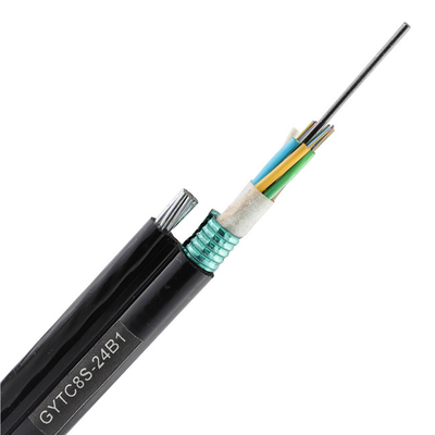 GYTC8S Şekil 8 Tek Modlu Fiber Optik Kablo Zırhlı Anten Kendinden Destekli