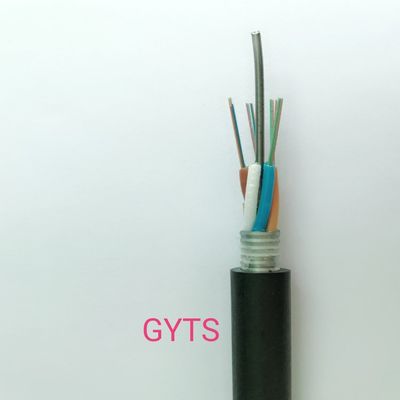 8 12 144 Çekirdek Dış Mekan Fiber Optik Kablo Çelik Bant Zırhlı G652d Gyts İletişim